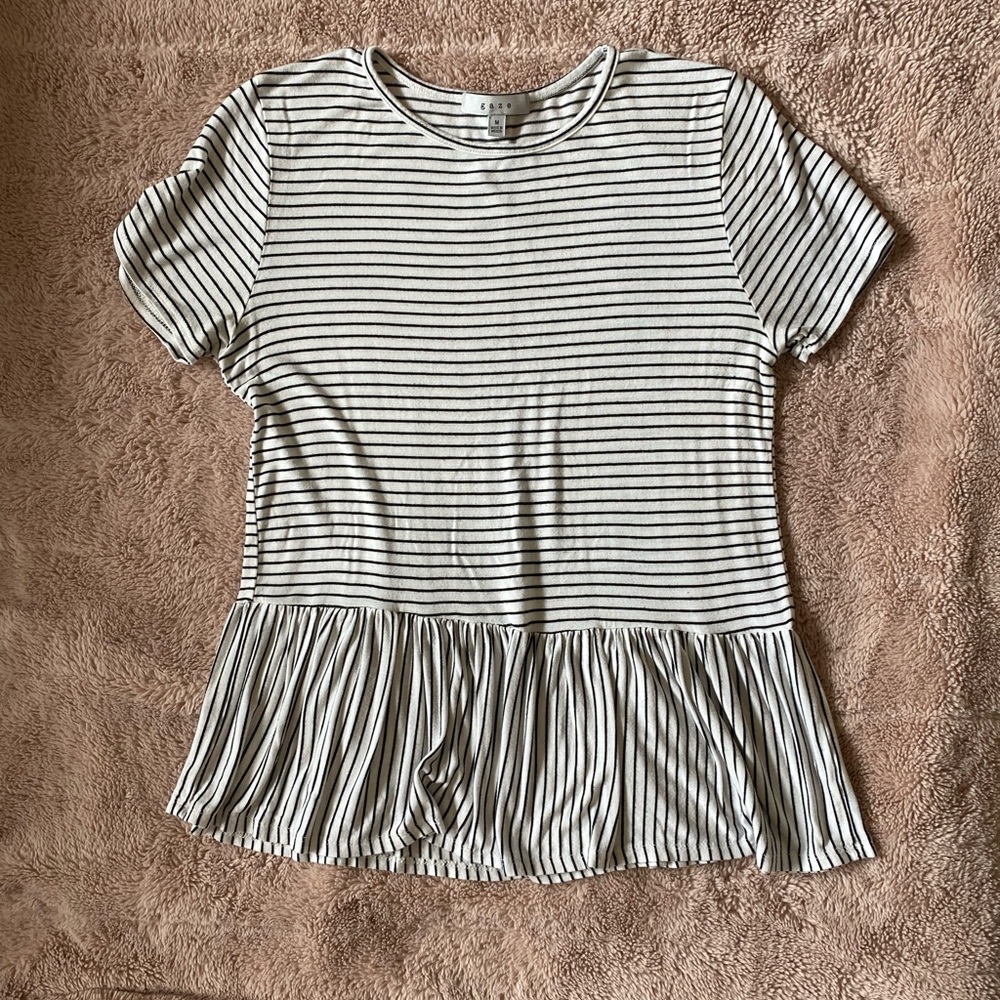 Gaze Peplum Tee